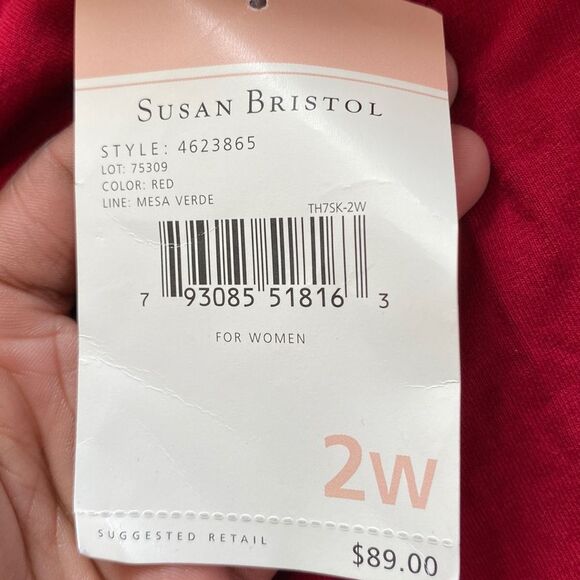 NWT Susan Bristol Bottoms SIZE 2X - Picture 2 of 6
